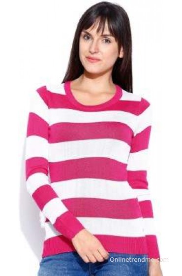 Manola Casual Full Sleeve Striped Women's Top Manola Casual Full Sleeve Striped Women's Top